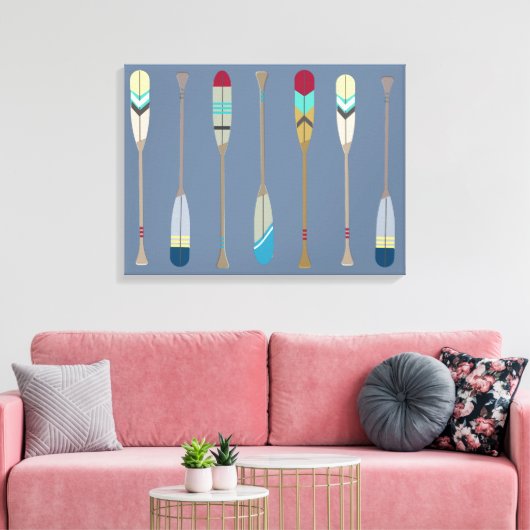 Oars Canvas Afdruk (Insitu (Woonkamer))