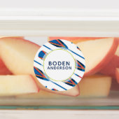 Oars nautiques Nom personnalisé Étiquette étanche (Apposé)