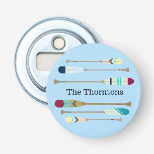 Oars van stijl button flesopener