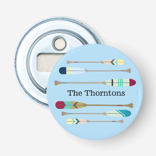 Oars van  stijl button flesopener (Voorkant)