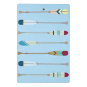 Oars van  stijl mini klembord (Achterkant)