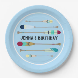 Oars van  stijl papieren bordje