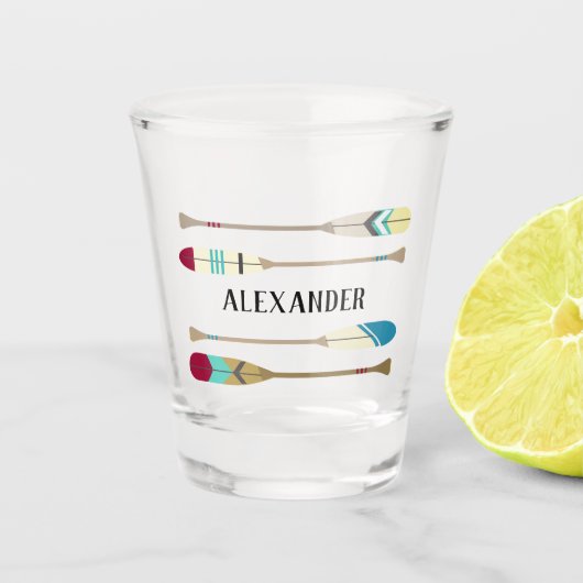 Oars van stijl shot glas (Voorkant)