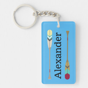 Oars van stijl sleutelhanger