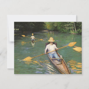 Oarsmen door Gustave Caillebotte,  Kunst