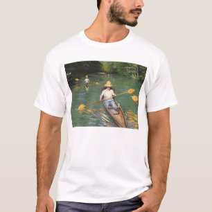 Oarsmen door Gustave Caillebotte, Kunst T-shirt