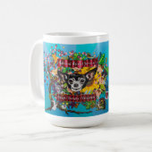 OAS Chihuahua Mural Coffee Mok (Voorkant links)