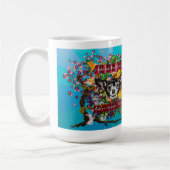 OAS Chihuahua Mural Coffee Mok (Links)