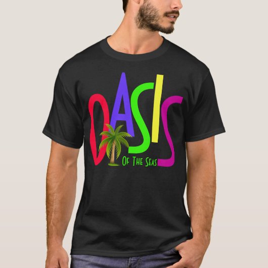 Oase van de Zeeen - Western T-shirt (Voorkant)