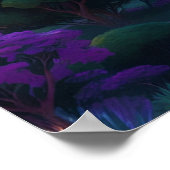 Oase van het kasteel van Minaret Poster (Hoek)