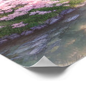 Oasis achter de tempel poster (Hoek)