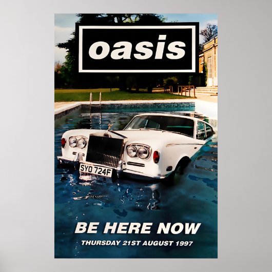 Oasis Be here now US Affiche Promo Impression 1 (Devant)