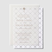 OASIS Beach Wedding Vellum Uitnodigingen (Offset (Uitnodiging))