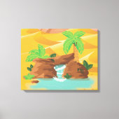Oasis Canvas Afdruk (Voorkant)