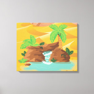 Oasis Canvas Afdruk