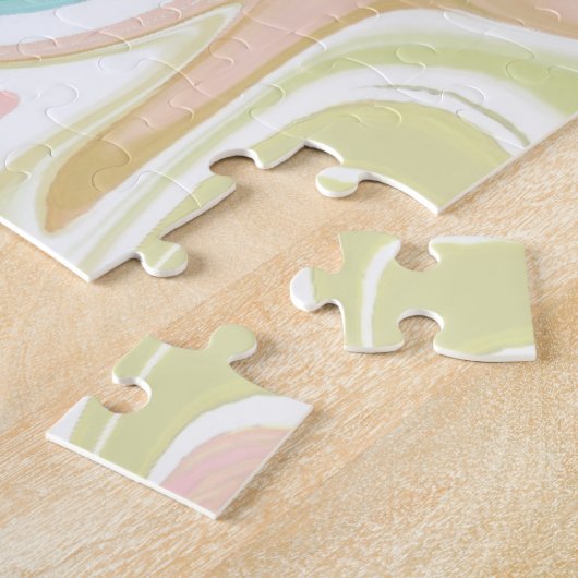 Oasis du désert Acrylique pour Puzzle (Côté)