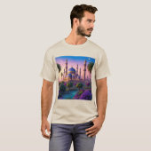 Oasis du T-shirt du château de Minaret (Devant entier)