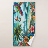 Oasis exotique (Serviette de bain)