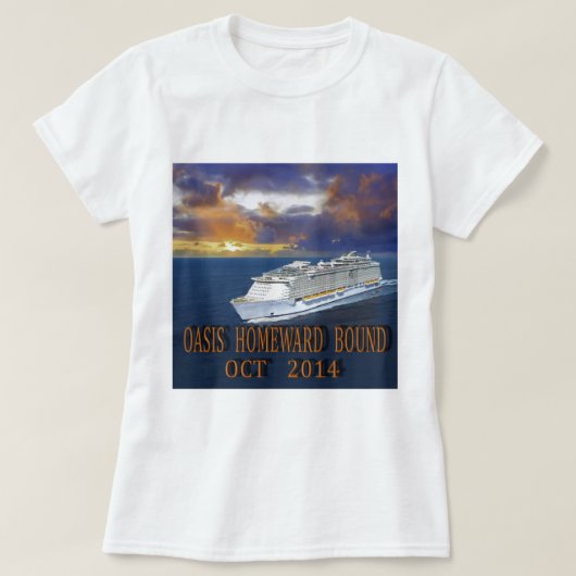 OASIS HOMEWARD BOUND T-SHIRT (Design voorkant)