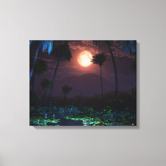 Oasis Lune (Illume) Toile Enveloppée (Recto)