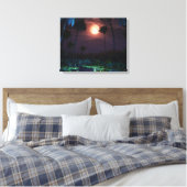 Oasis Lune (Illume) Toile Enveloppée (Insitu(Chambre))