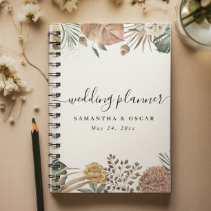 Oasis moderne aquarelle Fleurs & Feuille Cadre