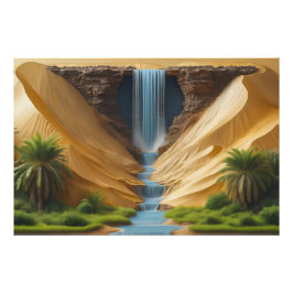 Oasis of Hope Foto Afdruk