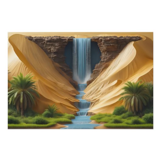 Oasis of Hope Foto Afdruk (Voorkant)