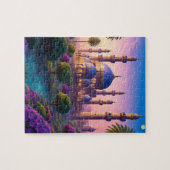 Oasis of the Minaret Castle Jigsaw Puzzle (Horizontal)