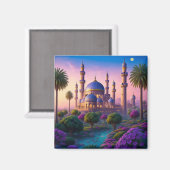Oasis of the Minaret Castle Magnet (Recto/Verso)