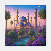 Oasis of the Minaret Castle Magnet (Devant)