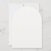 OASIS Palm Tree Huwelijksuitnodiging Kaart (Achterkant)