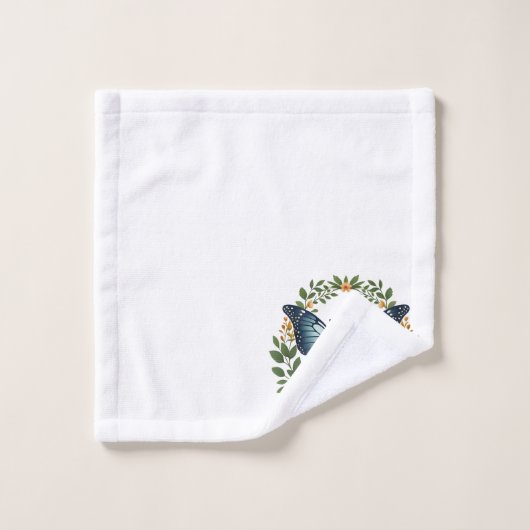 Oasis papillon (Gant de toilette)