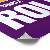 Oasis- Roll with It- 1995 Affiche Promo Impression (Coin)