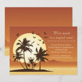 Oasis Sunset Moving Announement Aankondiging (Voorkant / Achterkant)