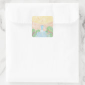 Oasis Vierkante Sticker (Tas)