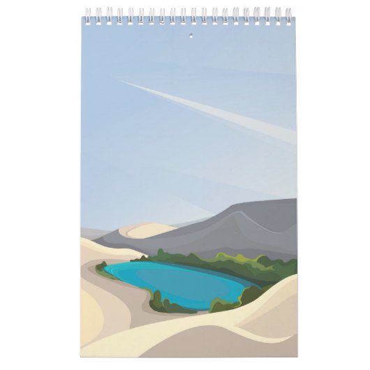 Oasislandschappen Kalender (Hoes)