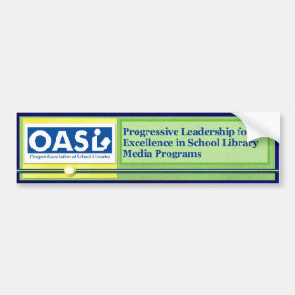 OASL Logo Motto-Bumpersticker Bumpersticker