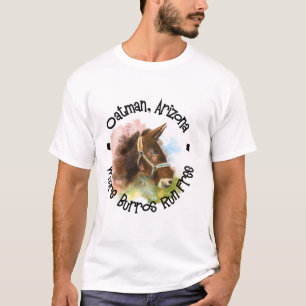 Oatman, Arizona, waar Burros vrij loopt T-shirt