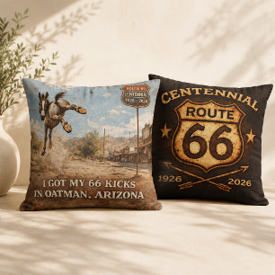 Oatman Arizona Wilde Ezel Accent Decoratie Kussen