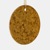 Oatmeel Cookie Keramisch Ornament (Rechts)