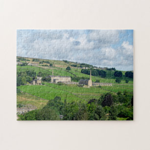 Oats Royd Mill - Historisch landschap van Yorkshir Legpuzzel