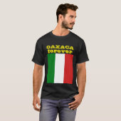 oaxaca altijd vlag t-shirt (Voorkant volledig)