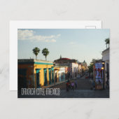 Oaxaca City Mexico, stadscentrum Briefkaart (Voorkant / Achterkant)