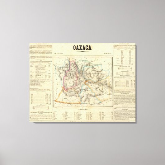 Oaxaca, Mexico Canvas Afdruk (Voorkant)