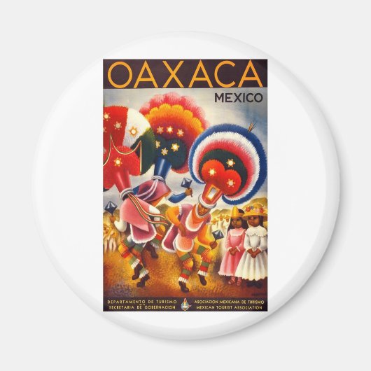  Oaxaca Mexico Magneet (Voorkant)
