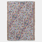 Oaxaca Mexico Mexican Mayan Deken (Voorkant Verticaal)