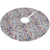 Oaxaca Mexico Mexican Mayan Kerstboom Rok (Gekanteld)