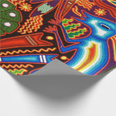 Oaxaca Mexico Mexican Tribal Art Boho Travel Cadeaupapier (Hoek)