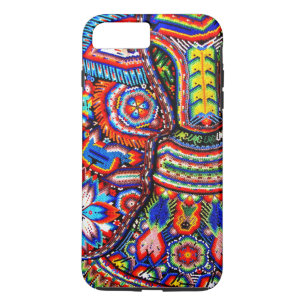 Oaxaca Mexico Mexican Tribal Art Boho Travel iPhone 8 Plus / 7 Plus Hoesje